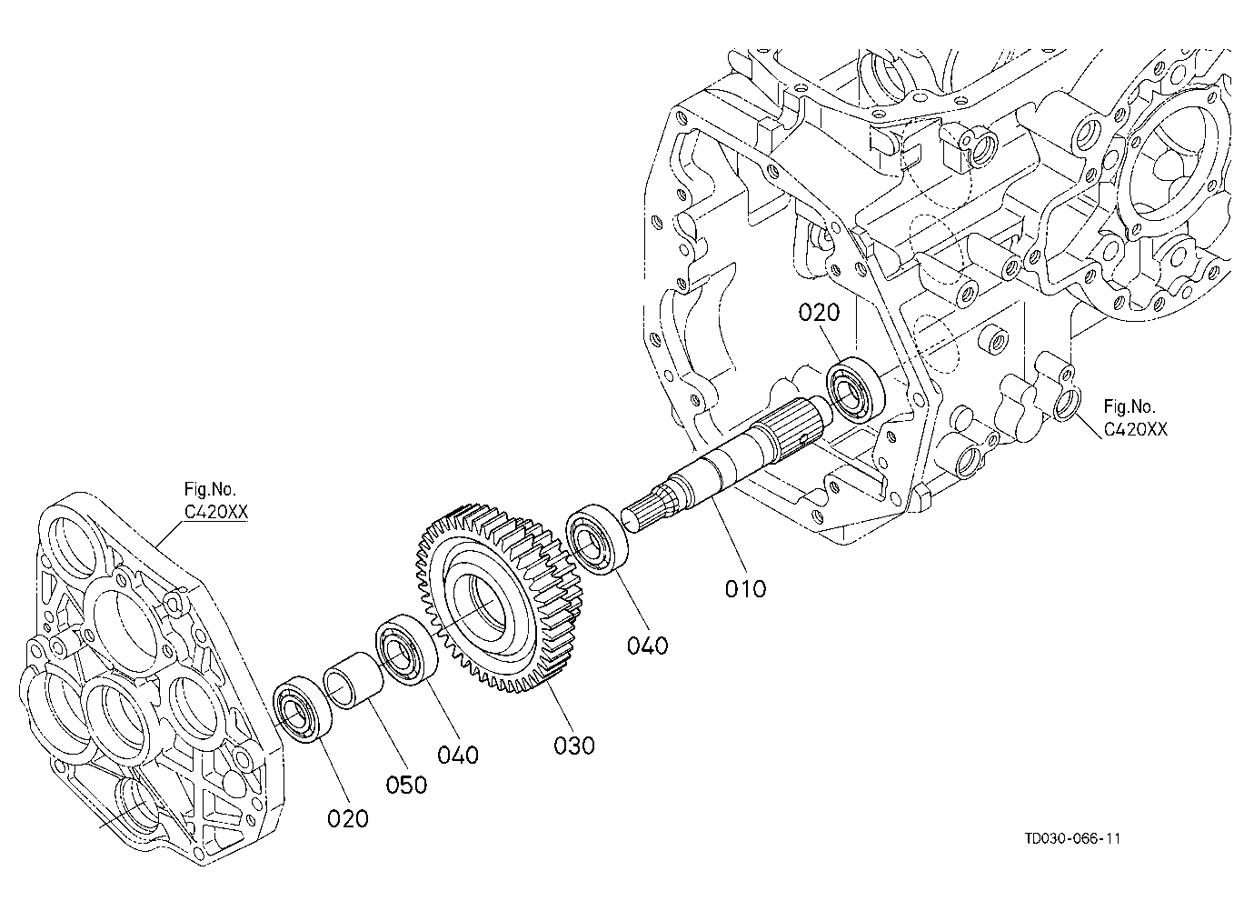 Mid Pto Drive Gear