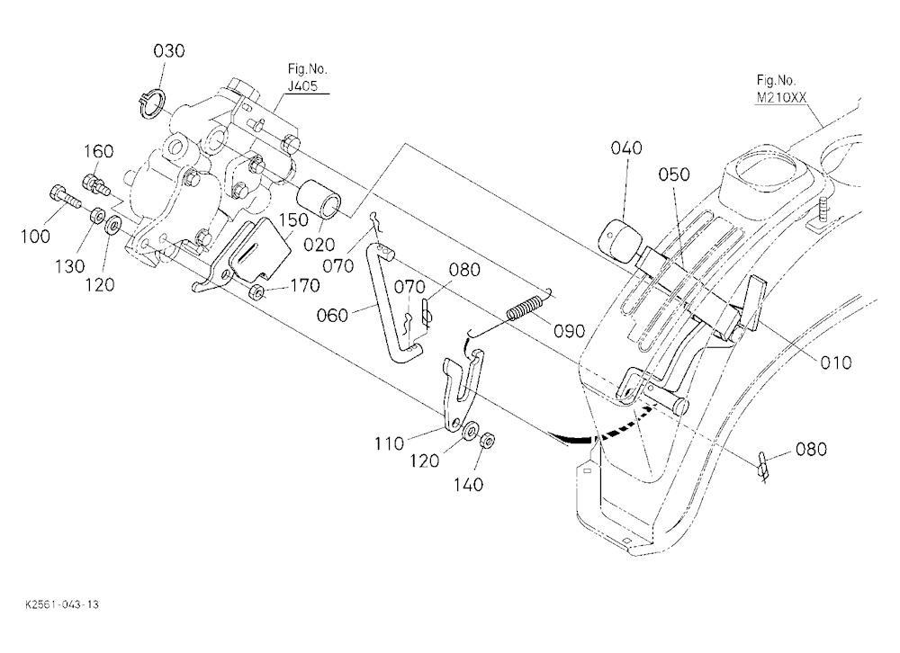 Pto Gear Shift Lever