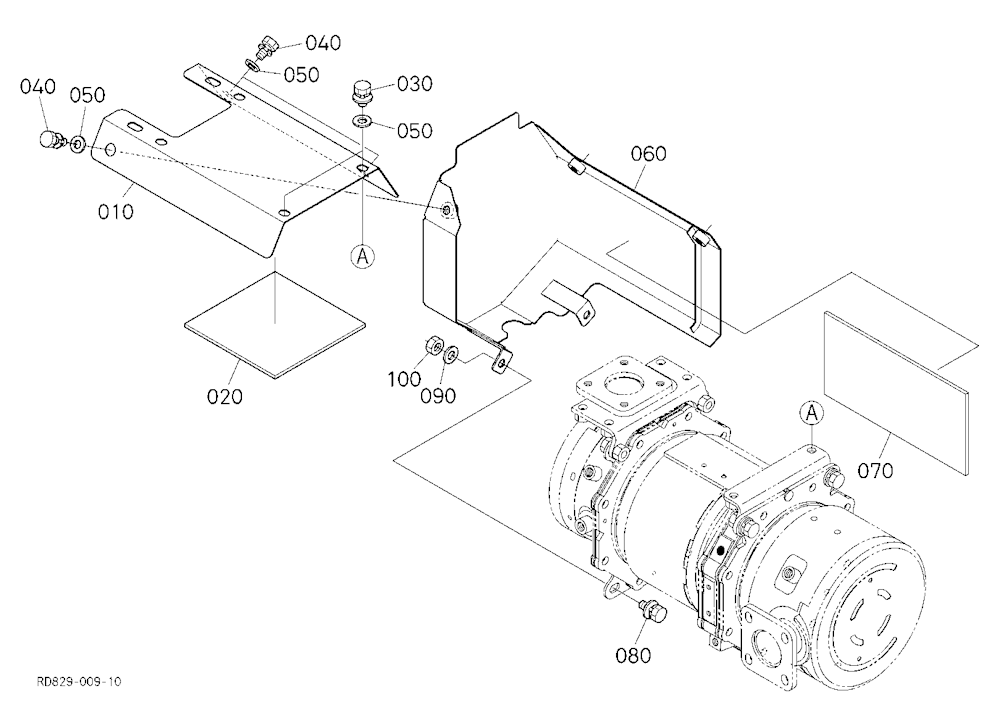 Diesel Particulate Filter Muffler Cover