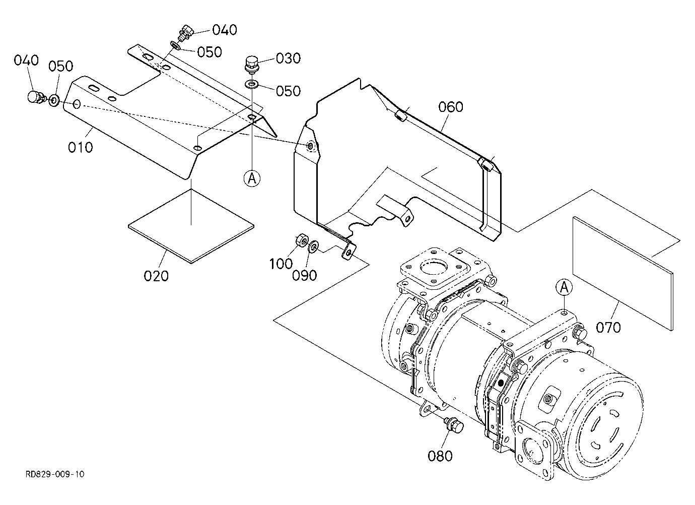 Diesel Particulate Filter Muffler Cover
