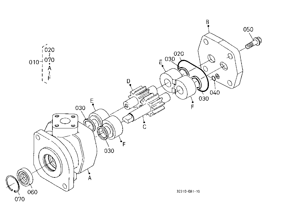 Hydraulic Pump [Component Parts]
