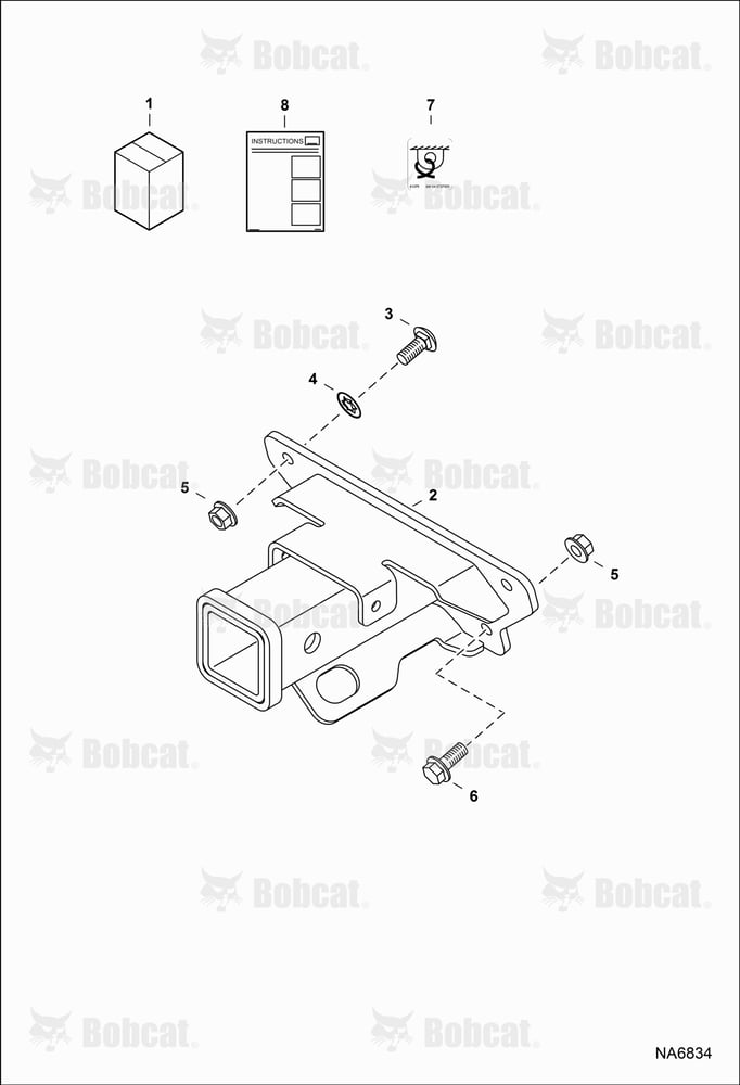 Front Receiver Hitch Kit