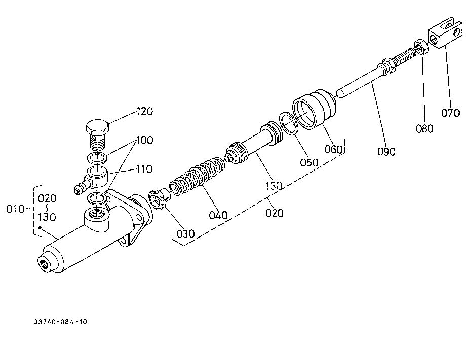 Brake Master Cylinder [Component Parts]