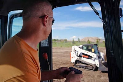 Bobcat Max Control in cab