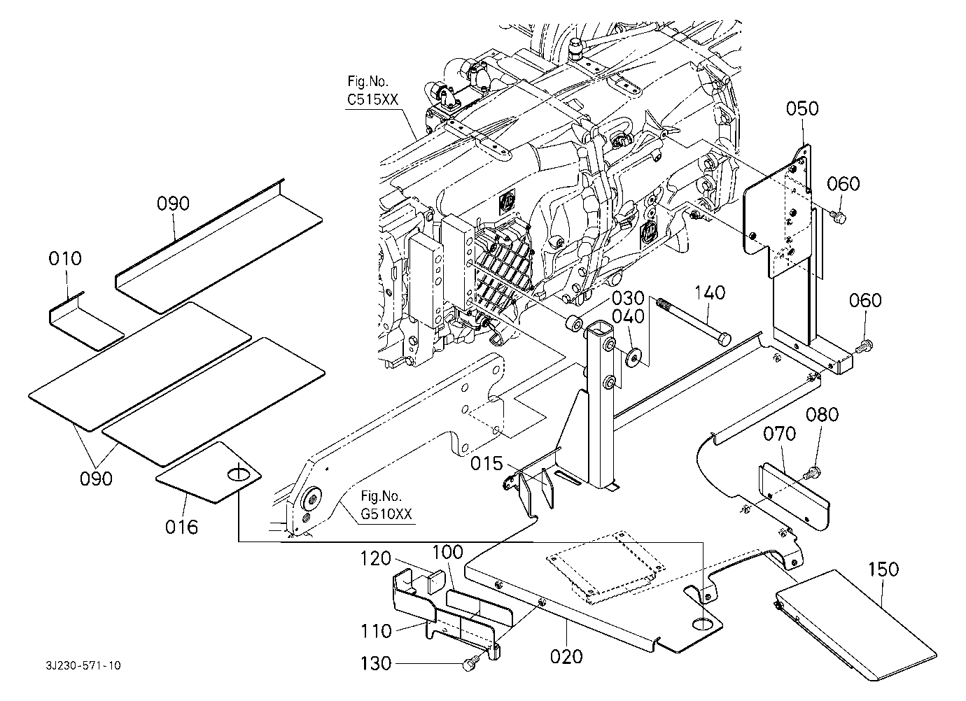 Fuel Tank Bracket [With Loader Equipment]