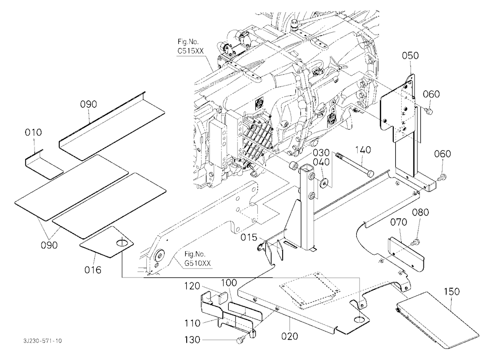 Fuel Tank Bracket [With Loader Equipment]