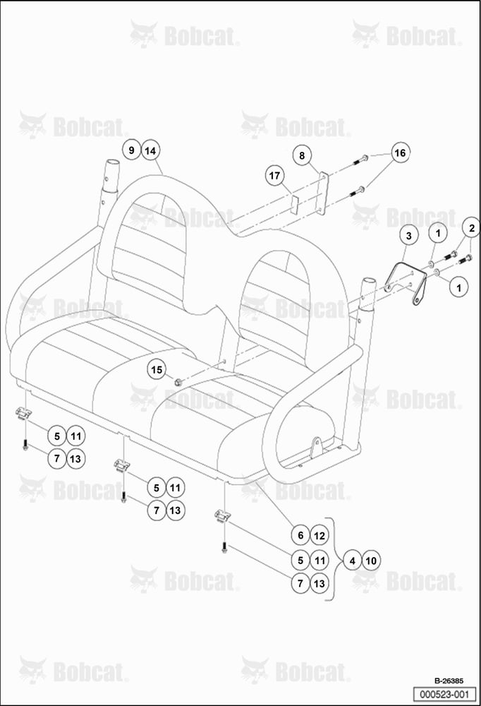 Bench Seat (Front & Rear)