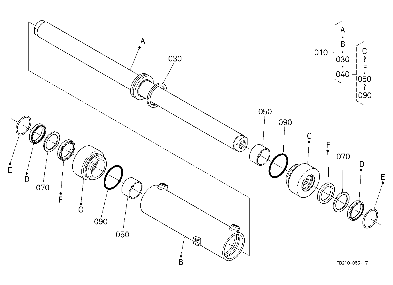 Steering Cylinder [Component Parts]