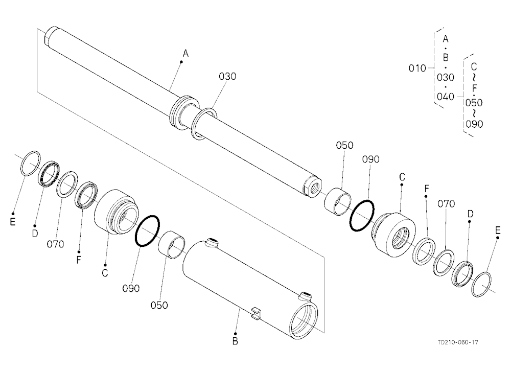 Steering Cylinder [Component Parts] [New]
