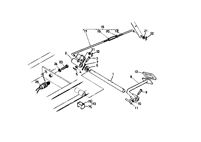 Speed Change Pedal