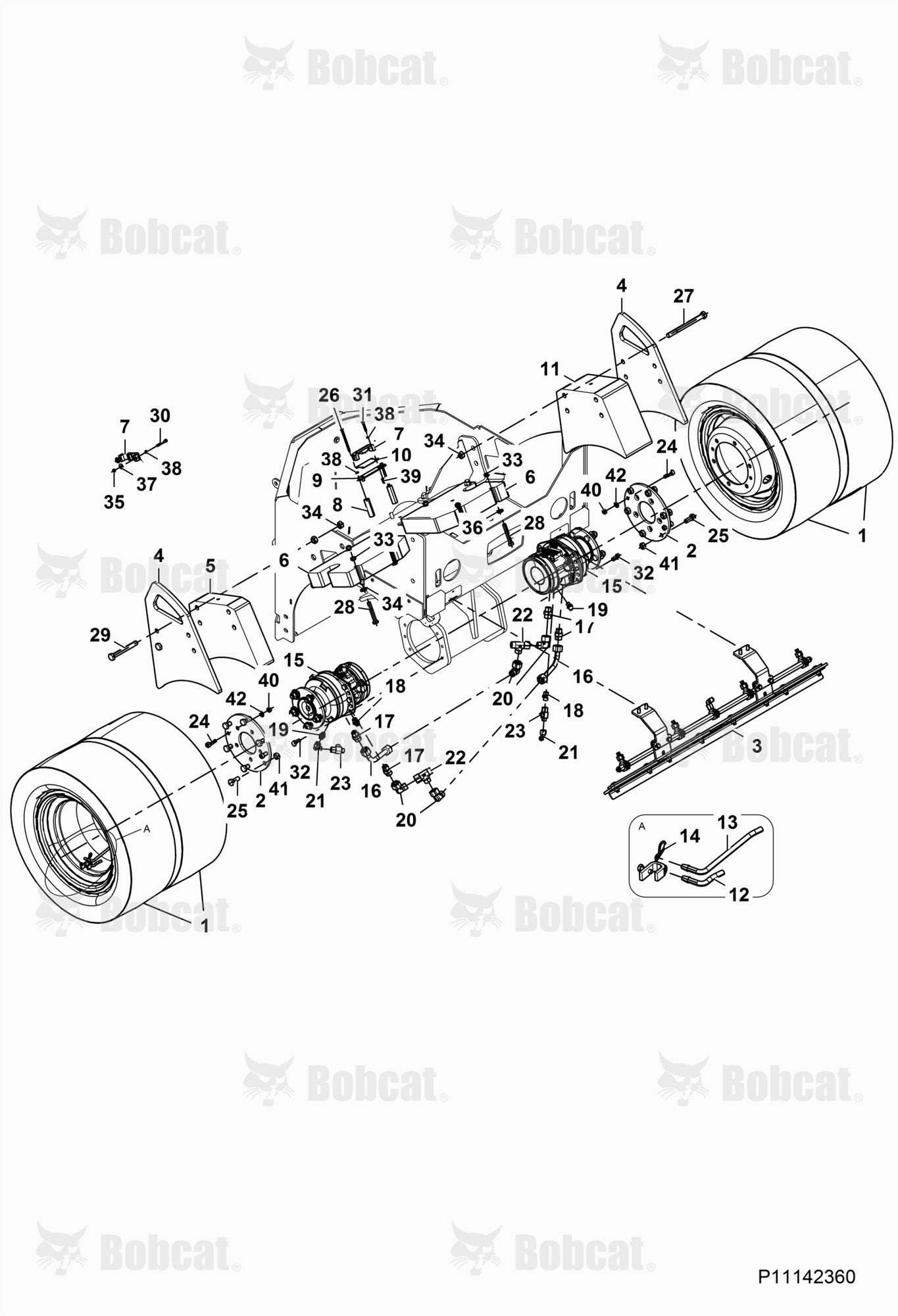 Axle For Wide Tires