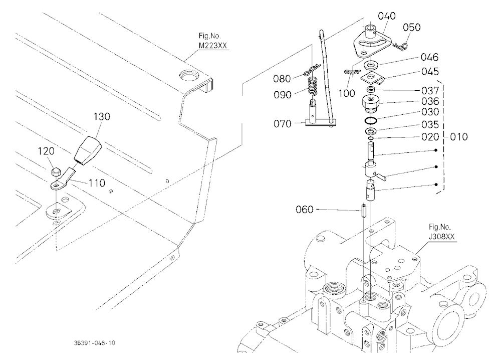 Lowering Lock Lever