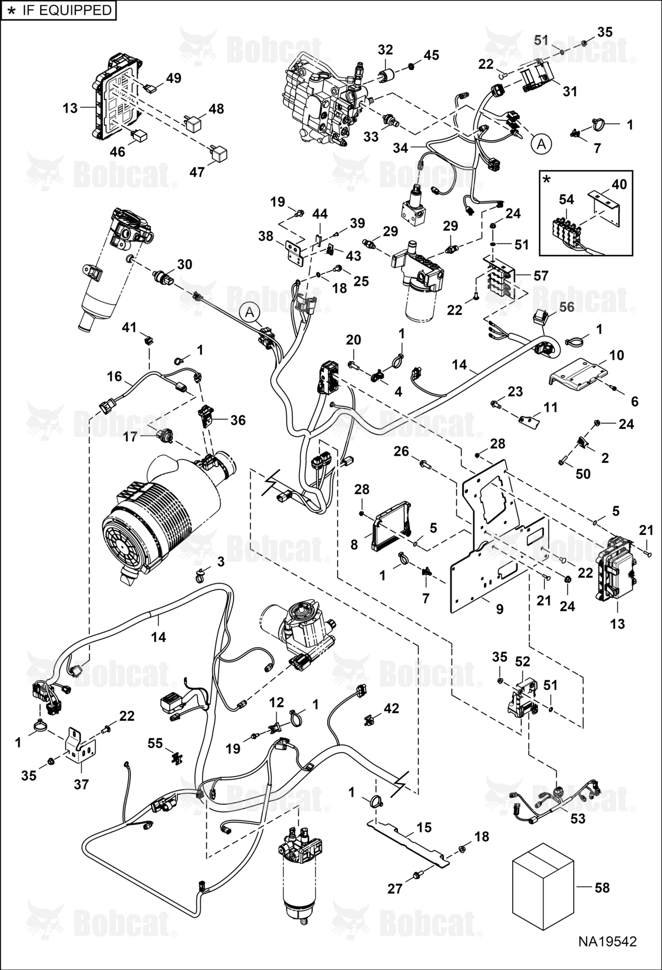 Engine Electrical Circuitry (Frame Harness, Fuse Relay, & Sensors)  B4SC11001 - B4SC13479