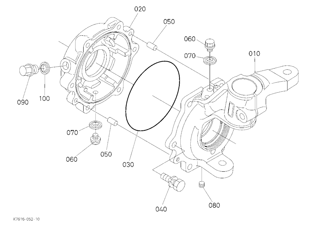 Front Axle Case (Right)