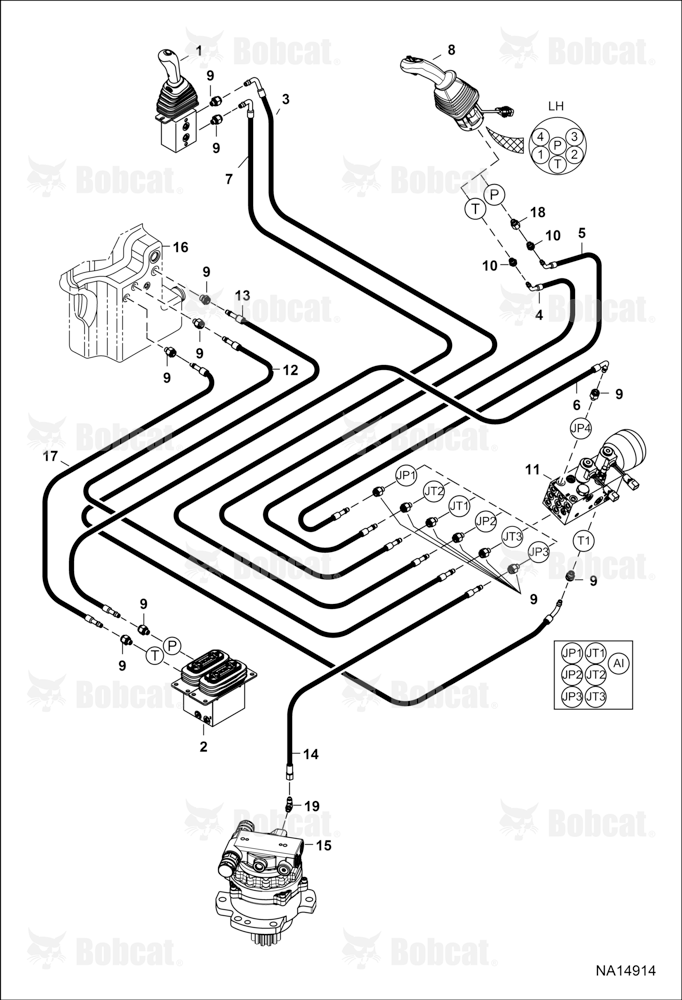 Hydraulic Circuitry (Pilot W/O and W/ JPS)