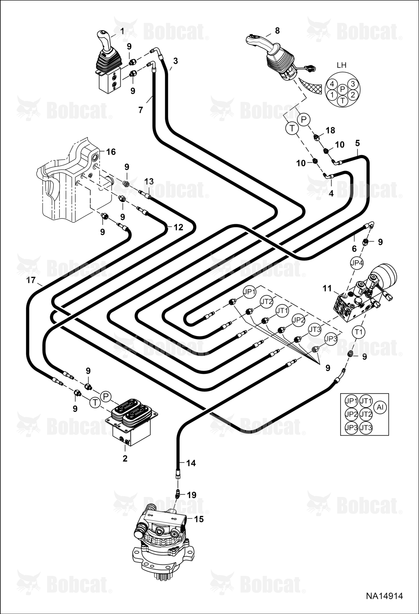 Hydraulic Circuitry (Pilot W/O and W/ JPS)