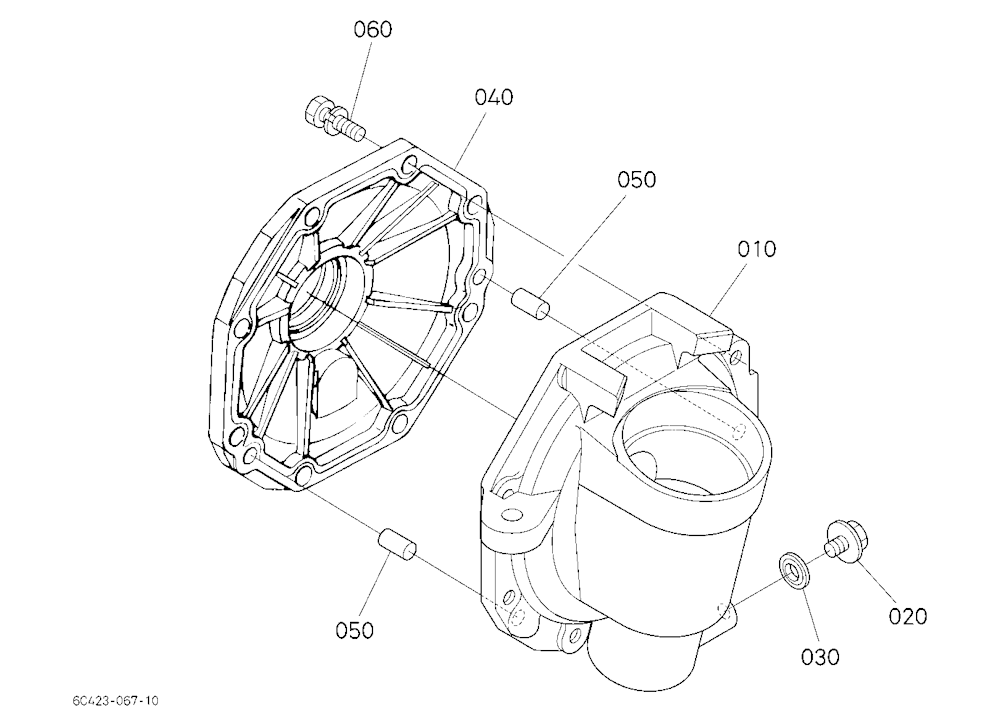 Axle Case Rh