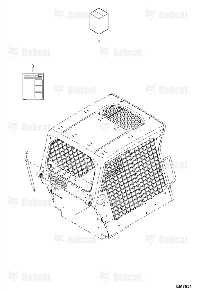 Gas Spring Kit (Heavy Duty)