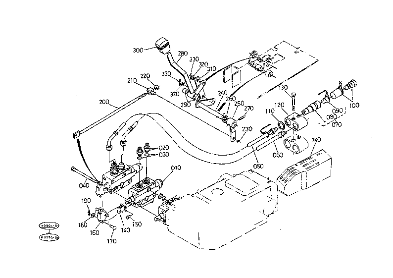 Aux.Control Valve With Cab [Option]