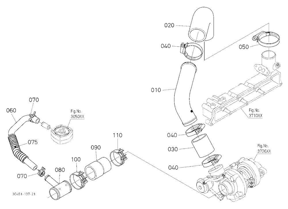 Inlet Pipe (Air Cleaner)