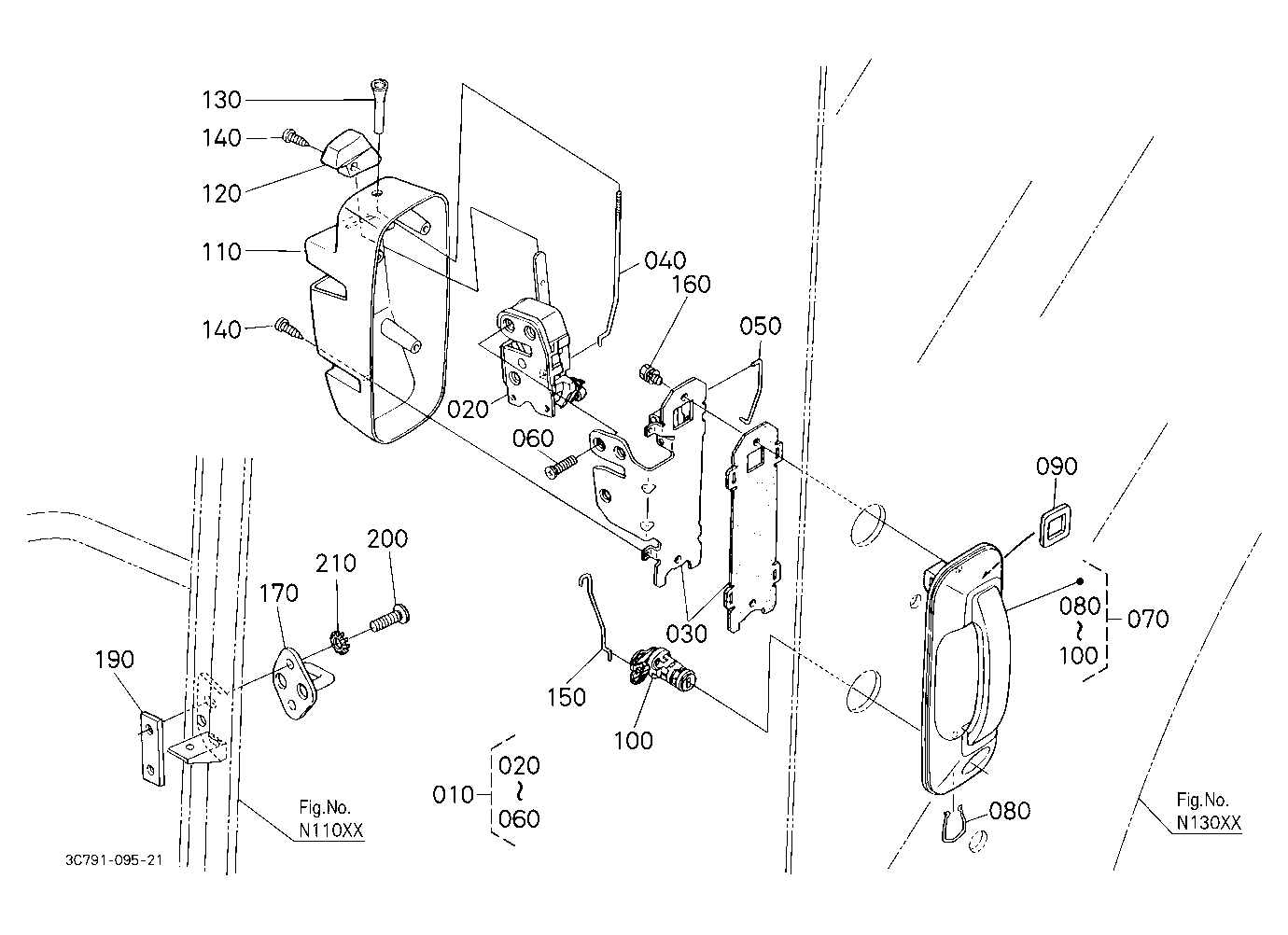 Door Lock Lh
