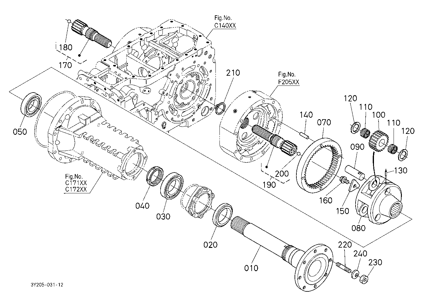 Rear Axle Shaft [A]