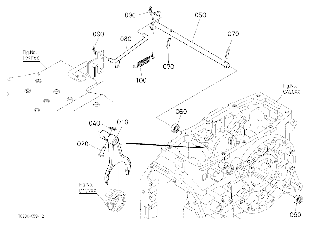Main Gear Shift Lever
