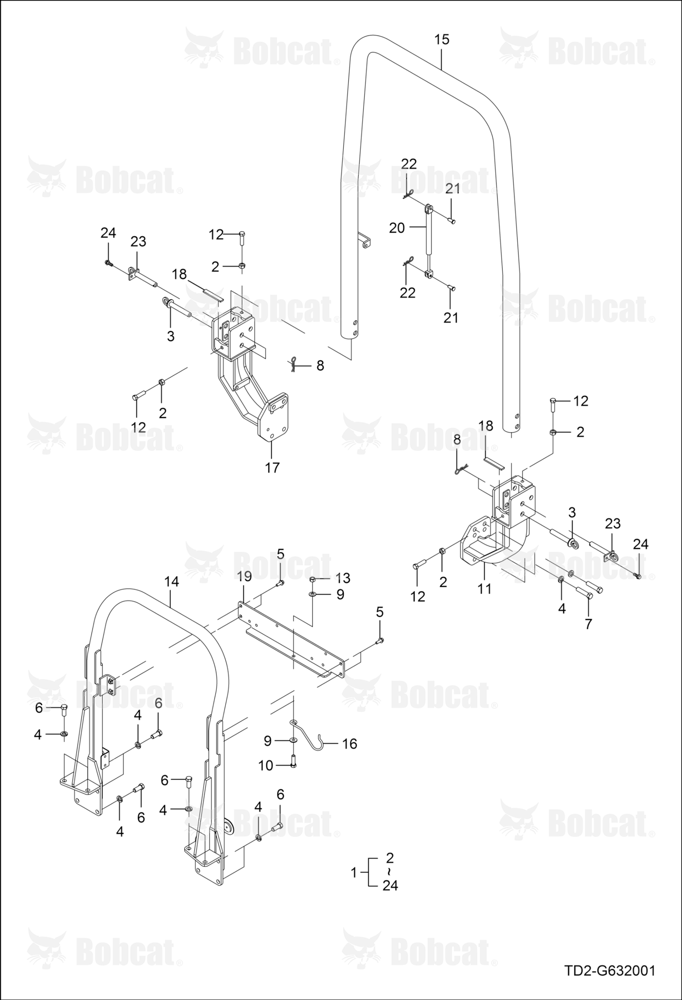 Front ROPS Kit