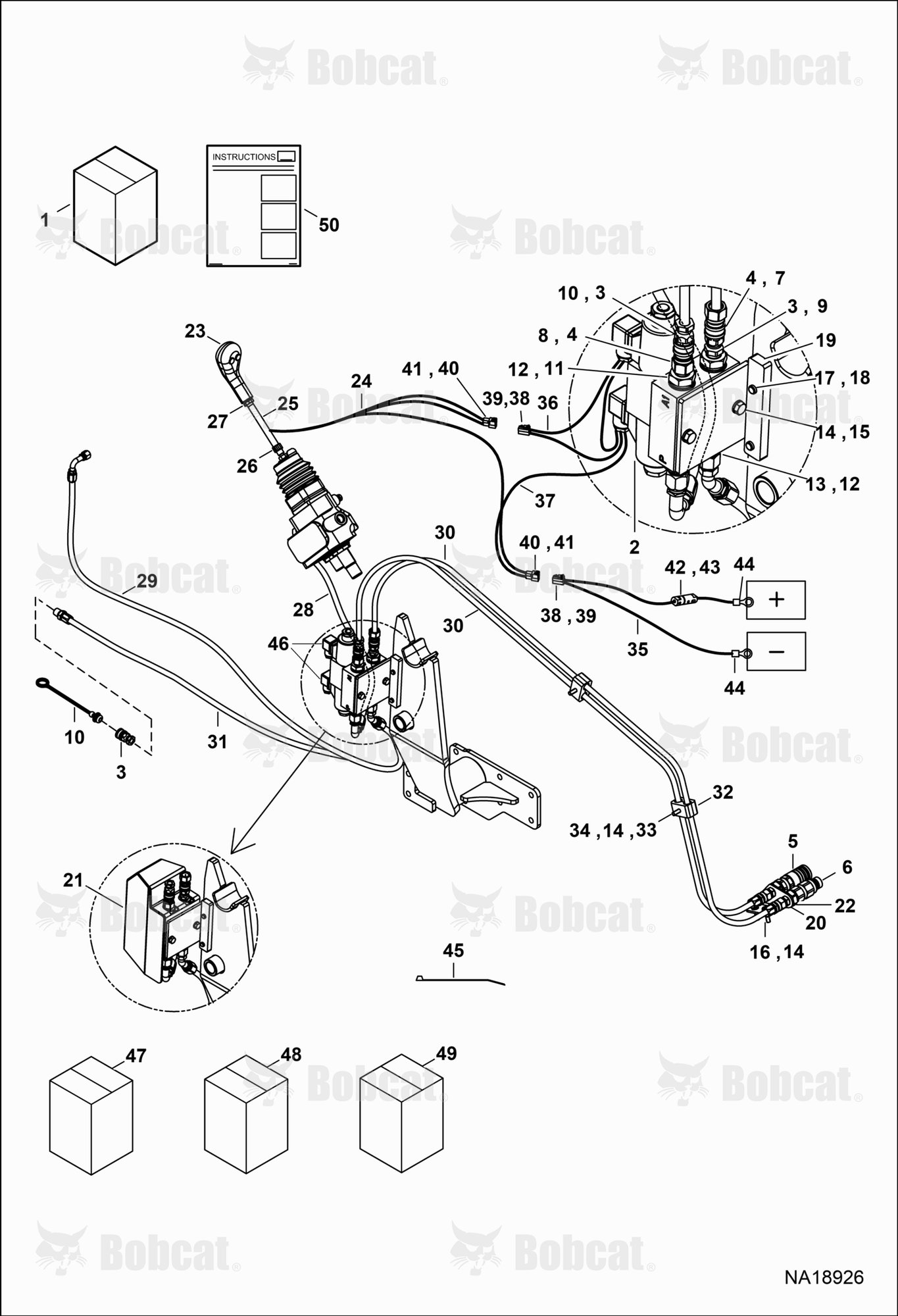 Tractor Loader FL6 (3rd Function Hydraulics)  B4TW00101 & Above