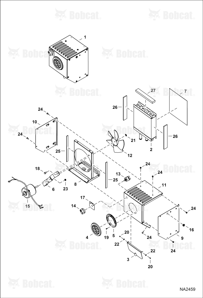 Heater ASSY (W/Single Rear Window)