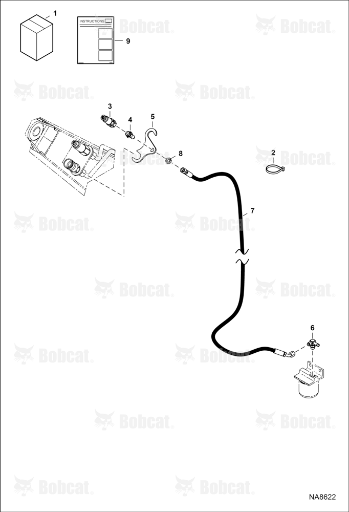 Case Drain Kit (arm option)