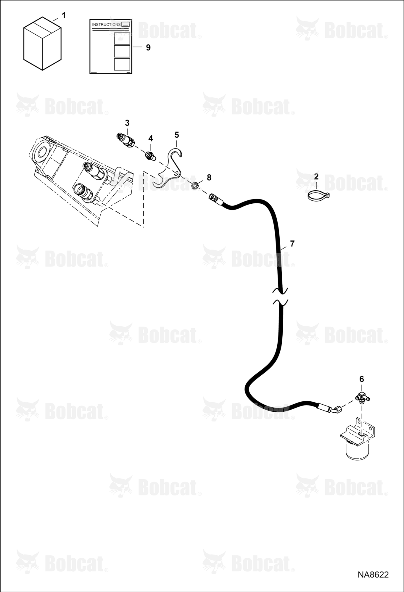 Case Drain Kit (arm option)