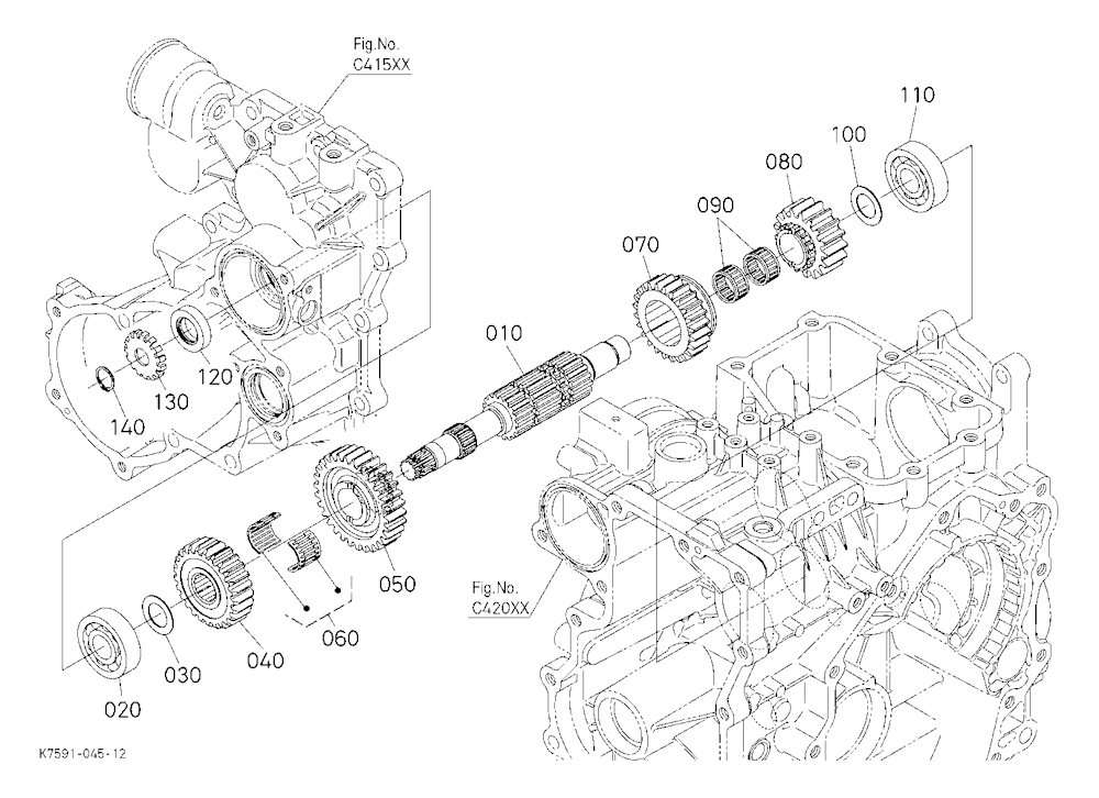 Main Gear Shaft