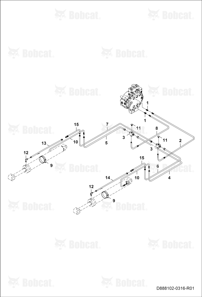 Lift Cylinder Circuit