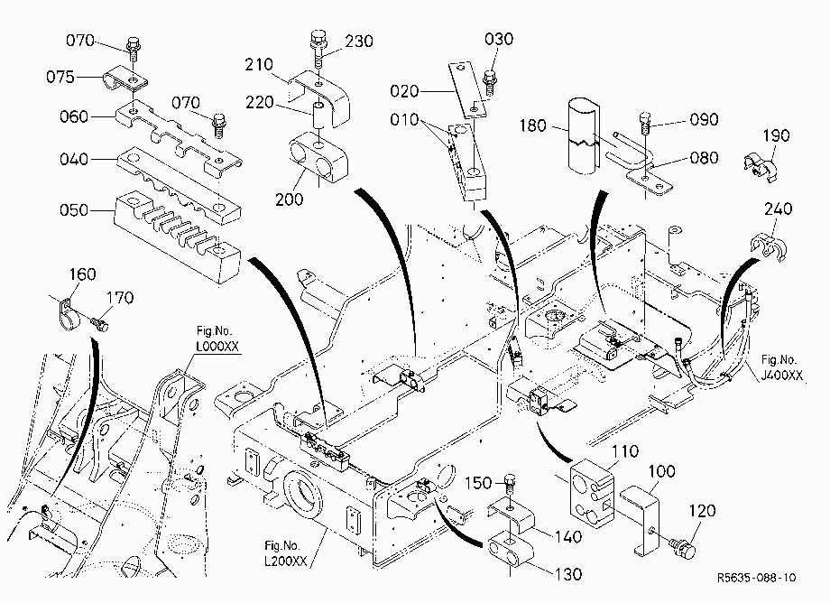 OIL PIPING (CLAMP)