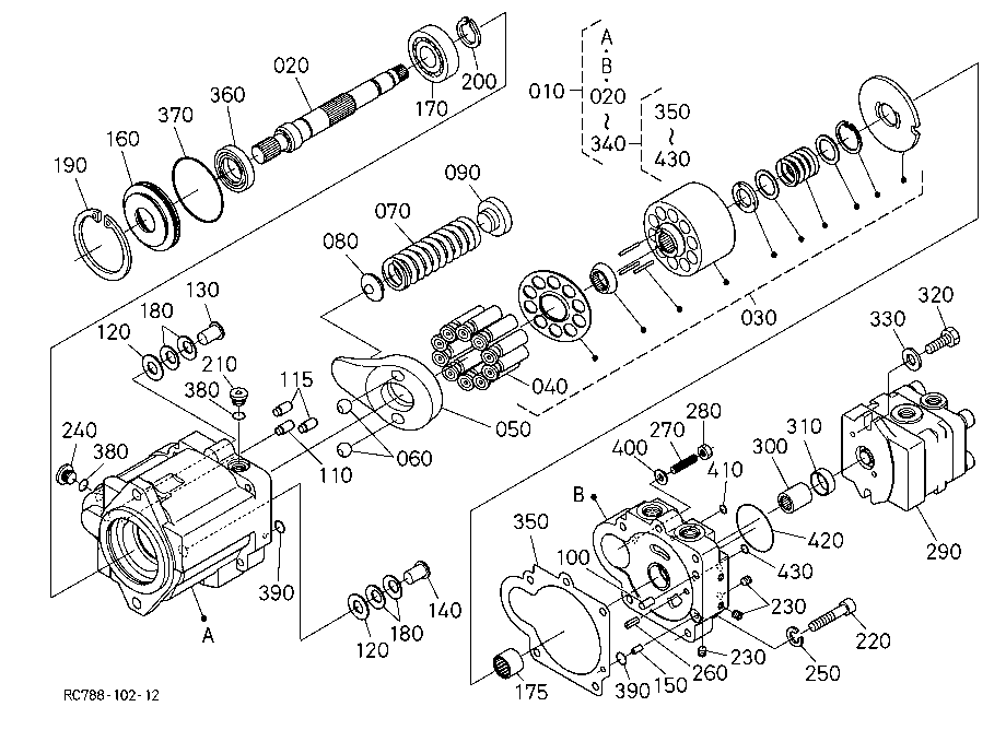Piston Pump (Component Parts)