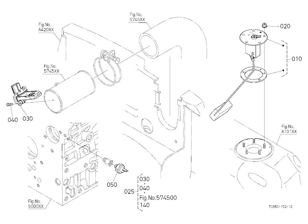 Sensor (Fuel/Inlet Pipe)