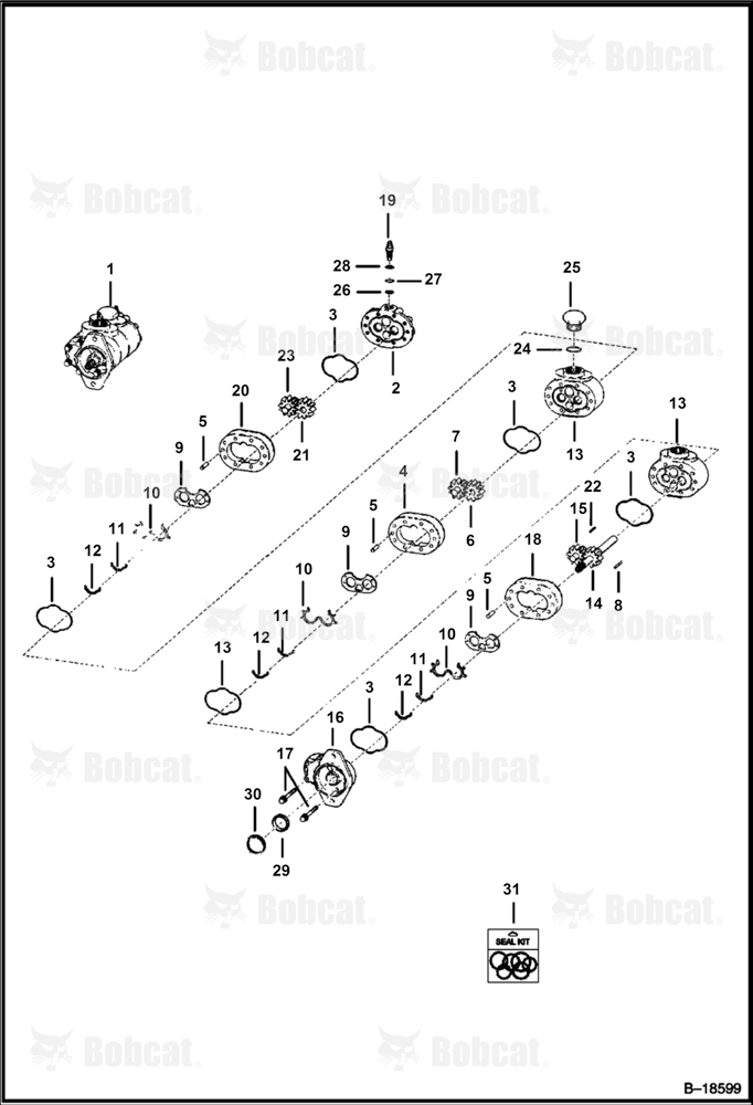 High Horsepower Hydraulics (Triple Gear Pump)