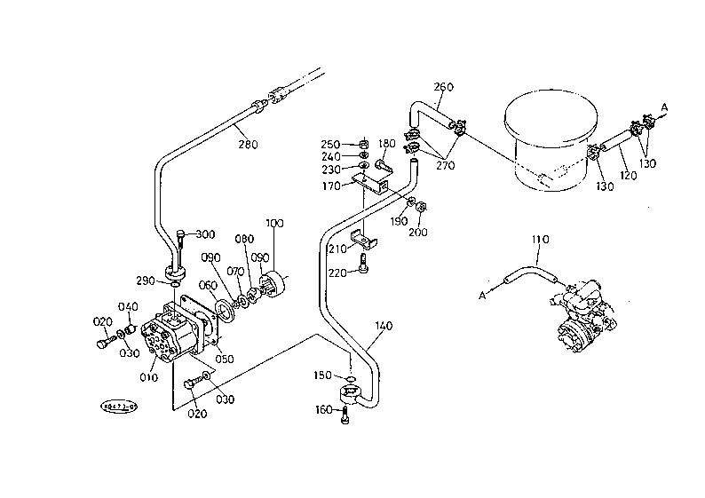 Power Steering Oil Pump With Cab