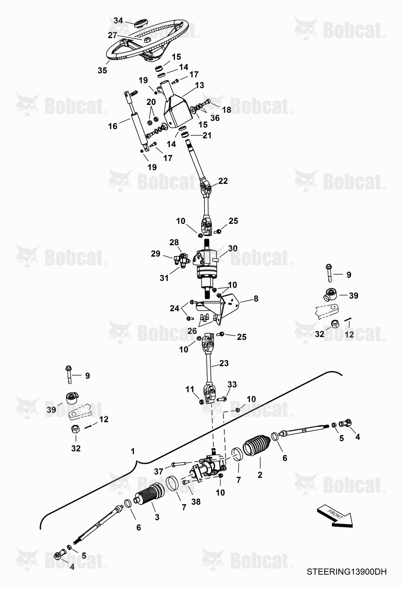 Steering  AVW211001 - AVW219999