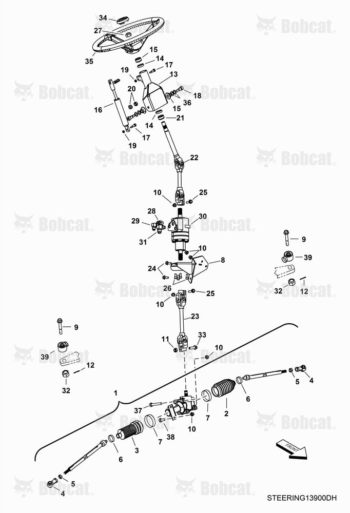 Steering  AVW411001 - AVW419999