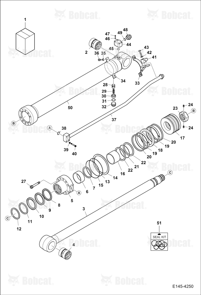 Arm Cylinder (BOOM (4.6m))