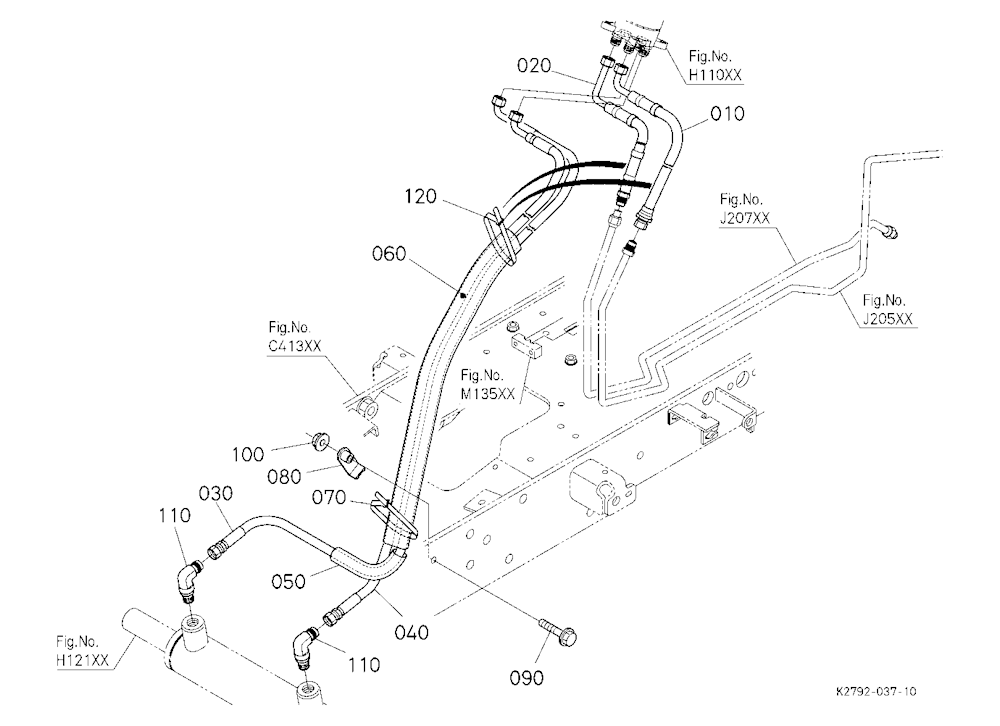 Hydraulic Oil Line (Steering)