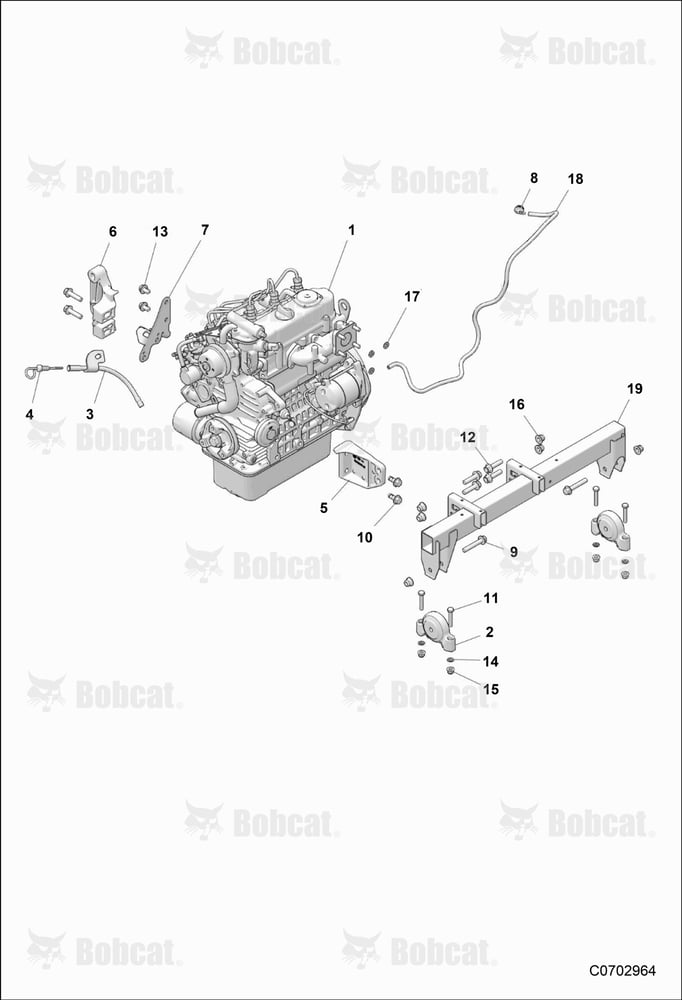 ENGINE, Mounting