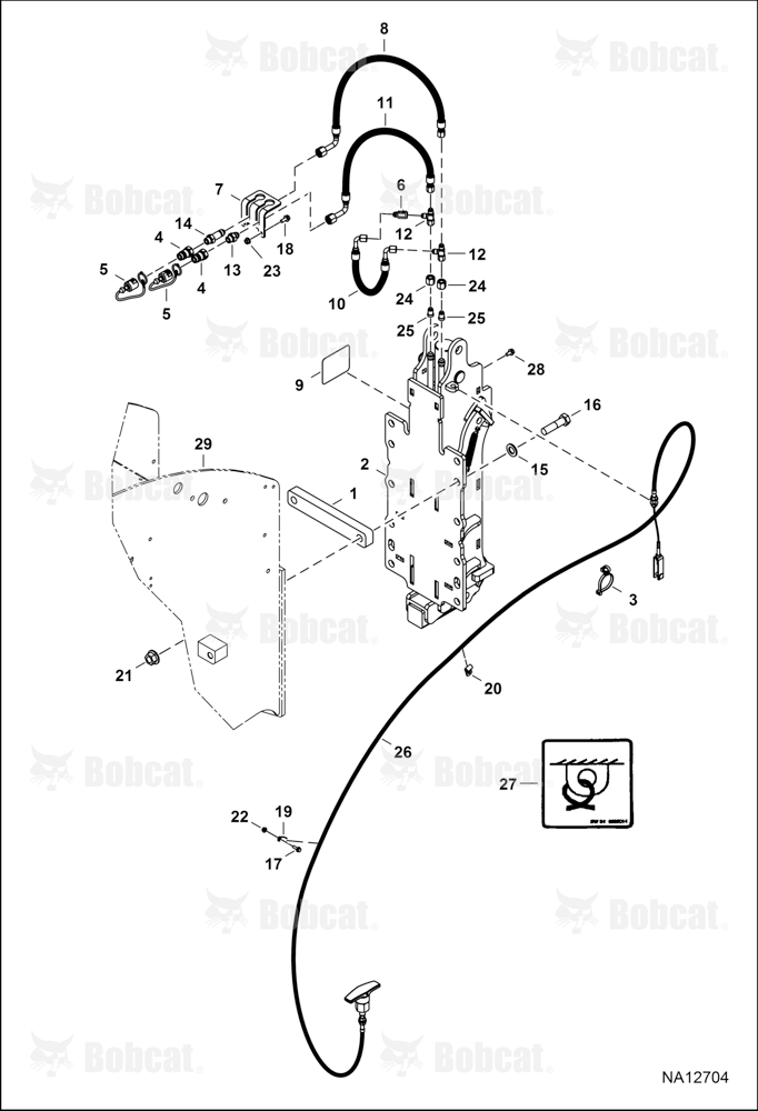 Rear Hydraulics (Hook)