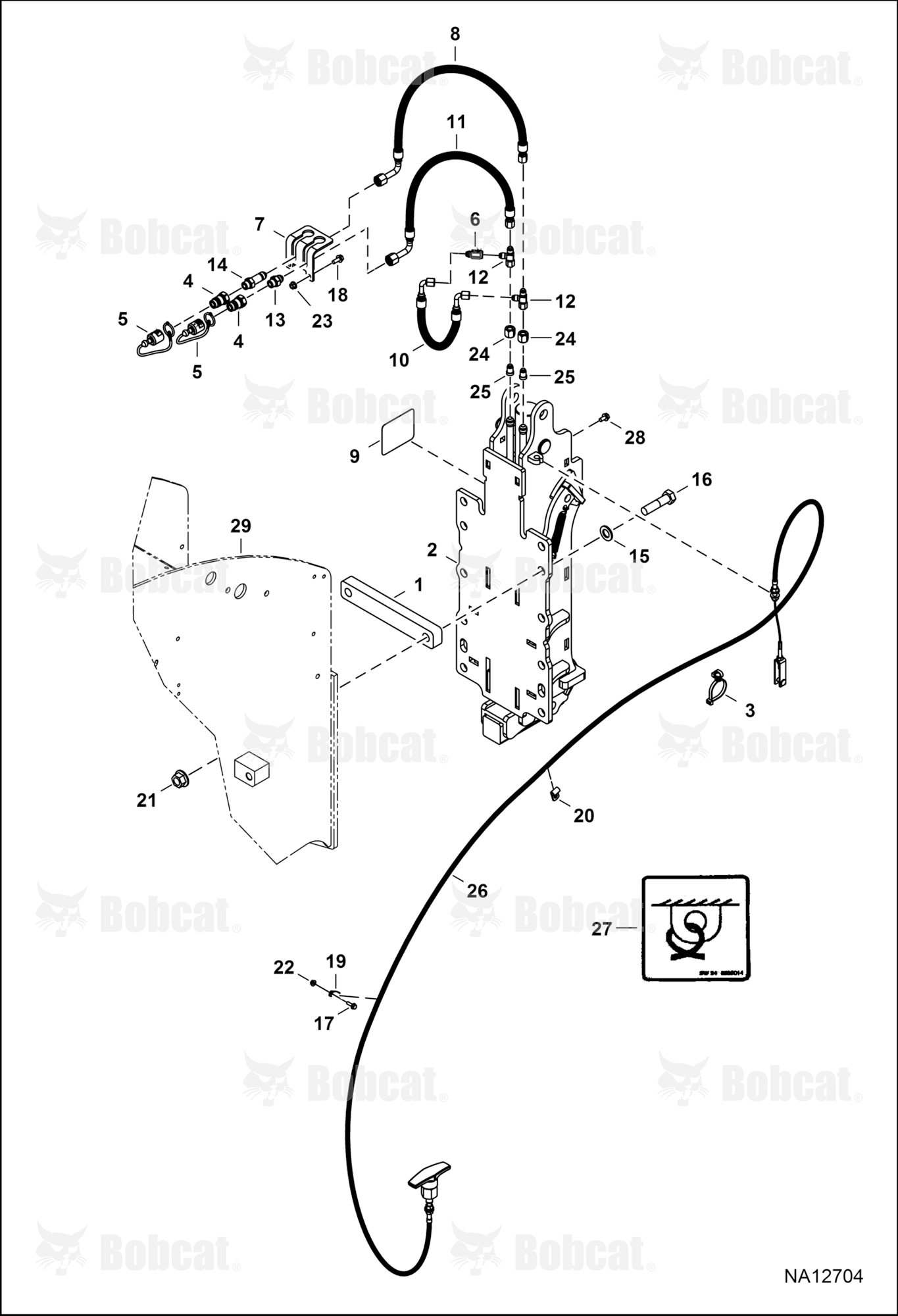Rear Hydraulics (Hook)