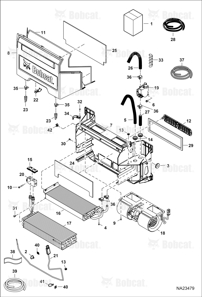 Heater & A/C (HVAC Assembly)