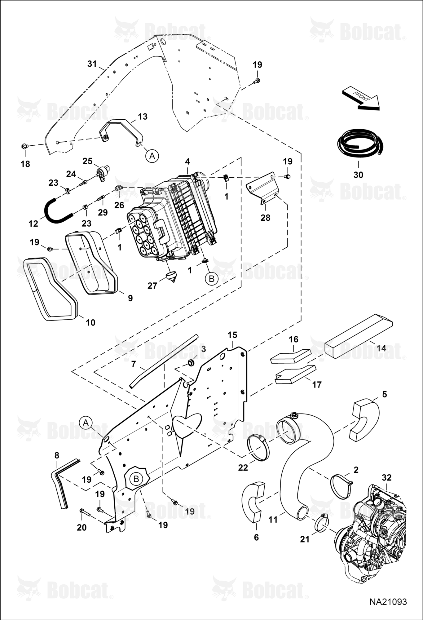 Engine & Attaching Parts (Air Intake)