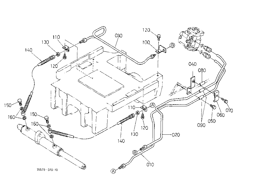 Power Steering Oil Pipe 1