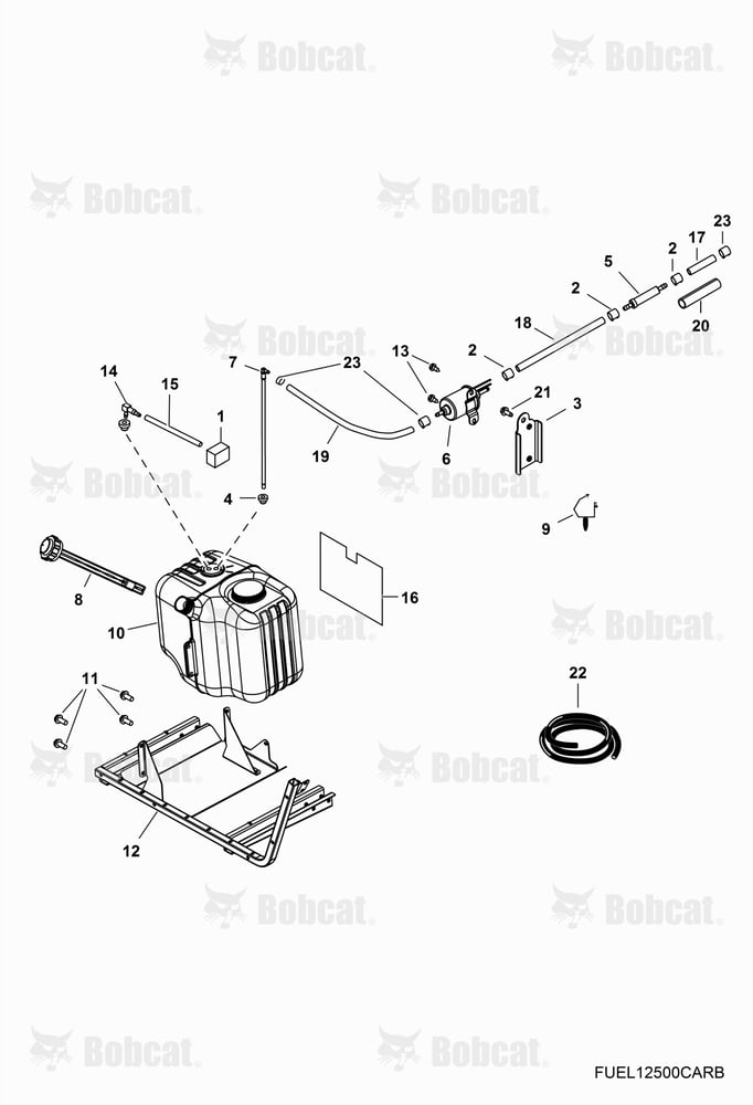 ENGINE, Fuel Tank ASSY